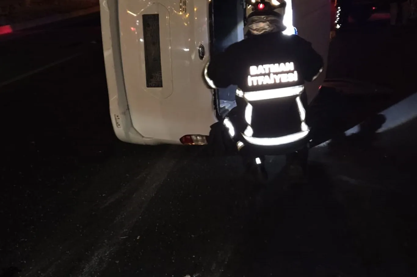 SİİRT ÇEVRE YOLU’NDA KAZA: 1 YARALI