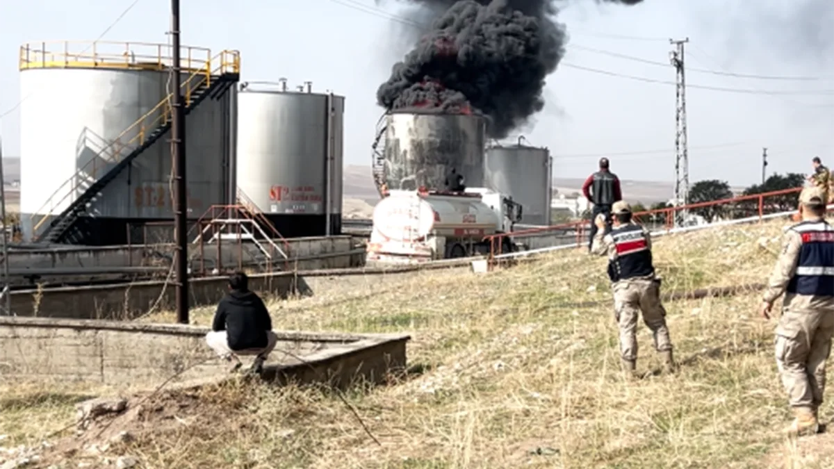 TPAO’DAN PETROL SAHASINDAKİ YANGINA İLİŞKİN AÇIKLAMA: 2 YARALI