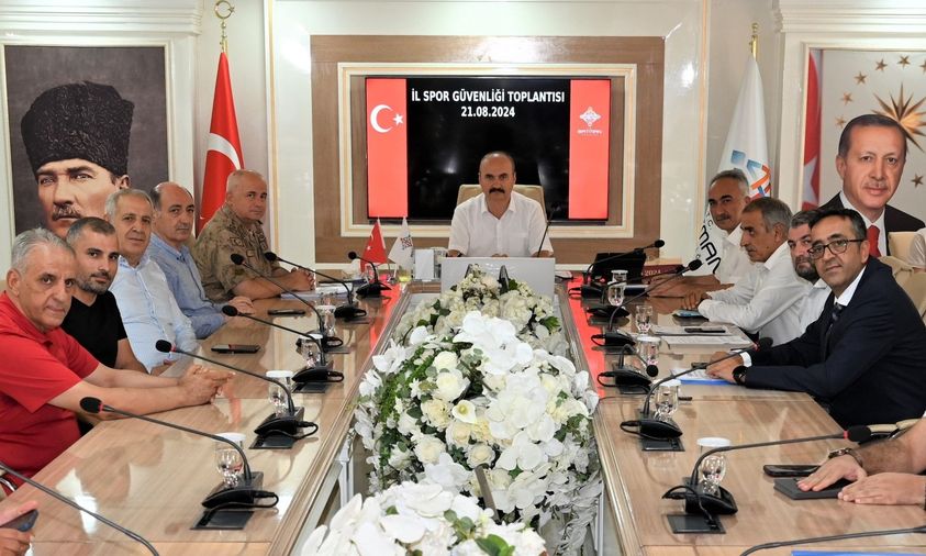 İL SPOR GÜVENLİK KURULU TOPLANTISI YAPILDI