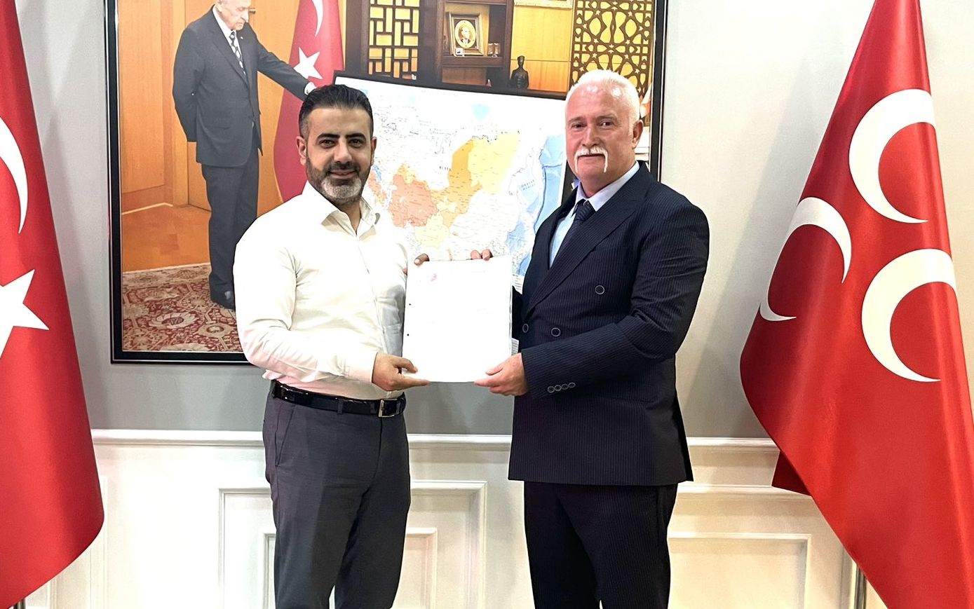 MHP GERCÜŞ İLÇE TEŞKİLATI TEKİN’E EMANET