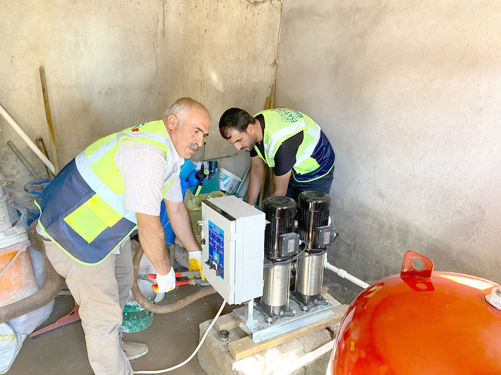 MEZARLIKLARIN SU SORUNU GİDERİLDİ