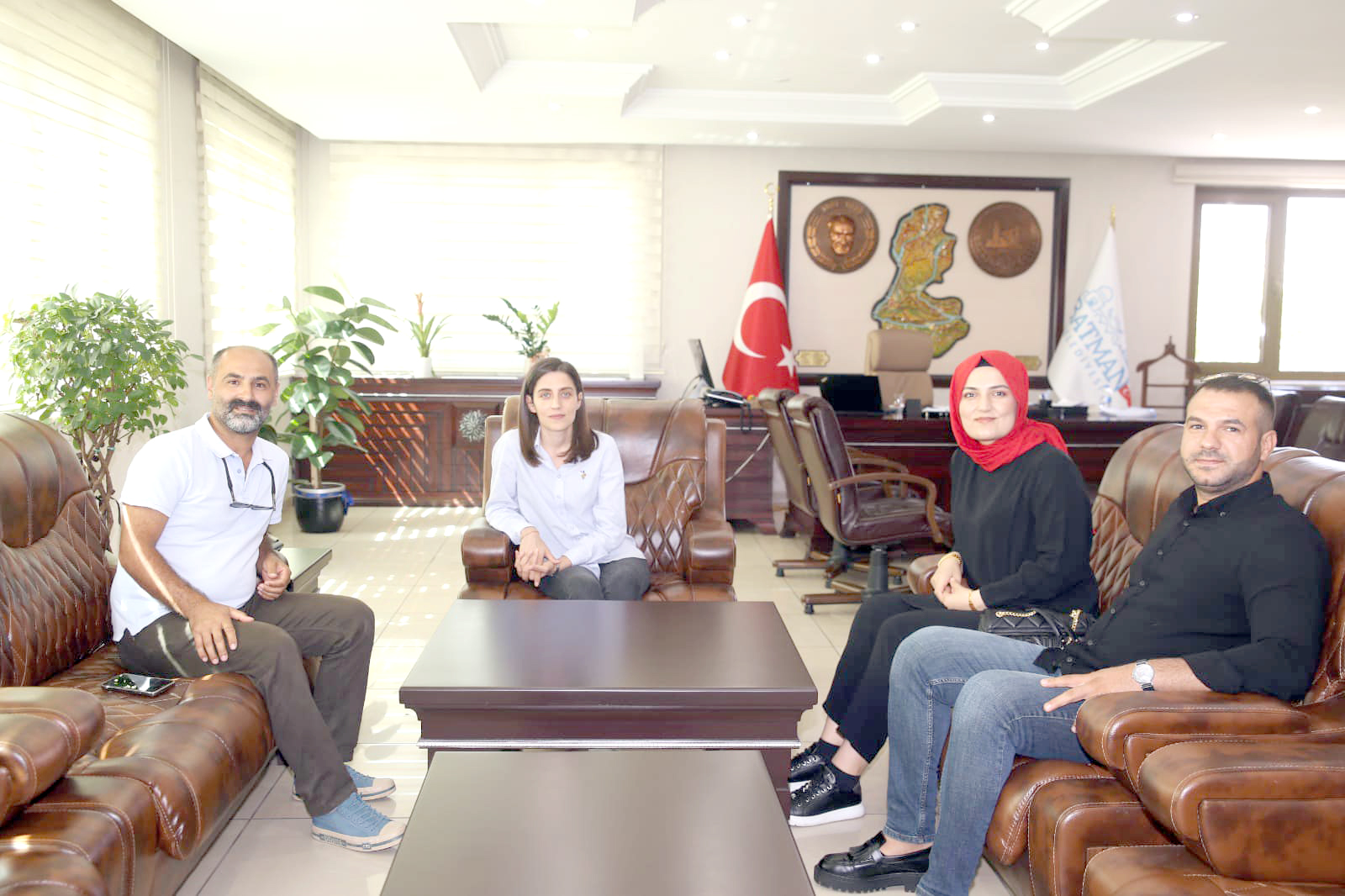 PEYZAJ MİMARLARI ODASINDAN EŞ BAŞKAN SÖNÜK’E ZİYARET