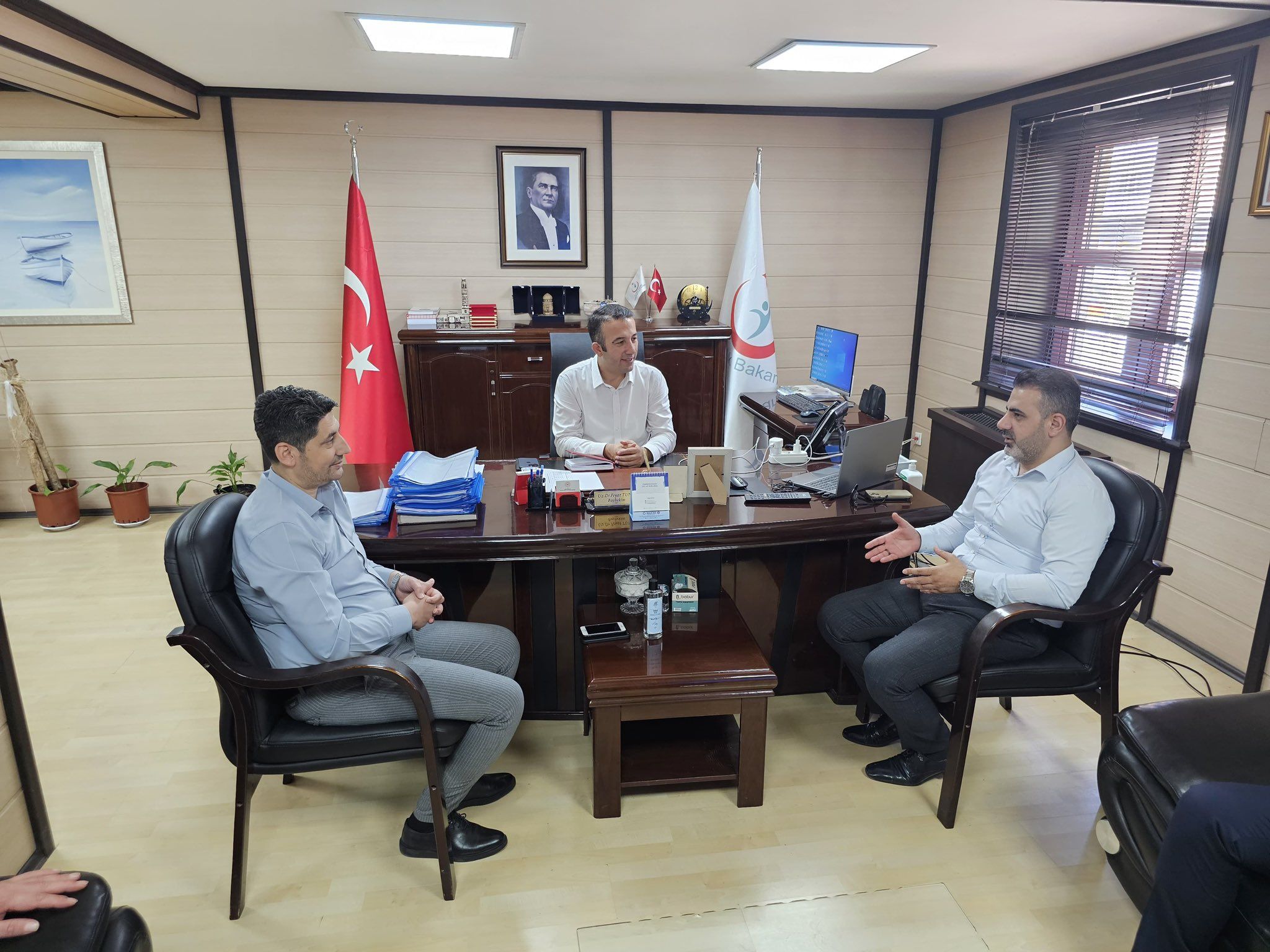 “SAĞLIK HİZMETLERİ İÇİN İSTİŞARELERİMİZİ SÜRDÜRECEĞİZ”