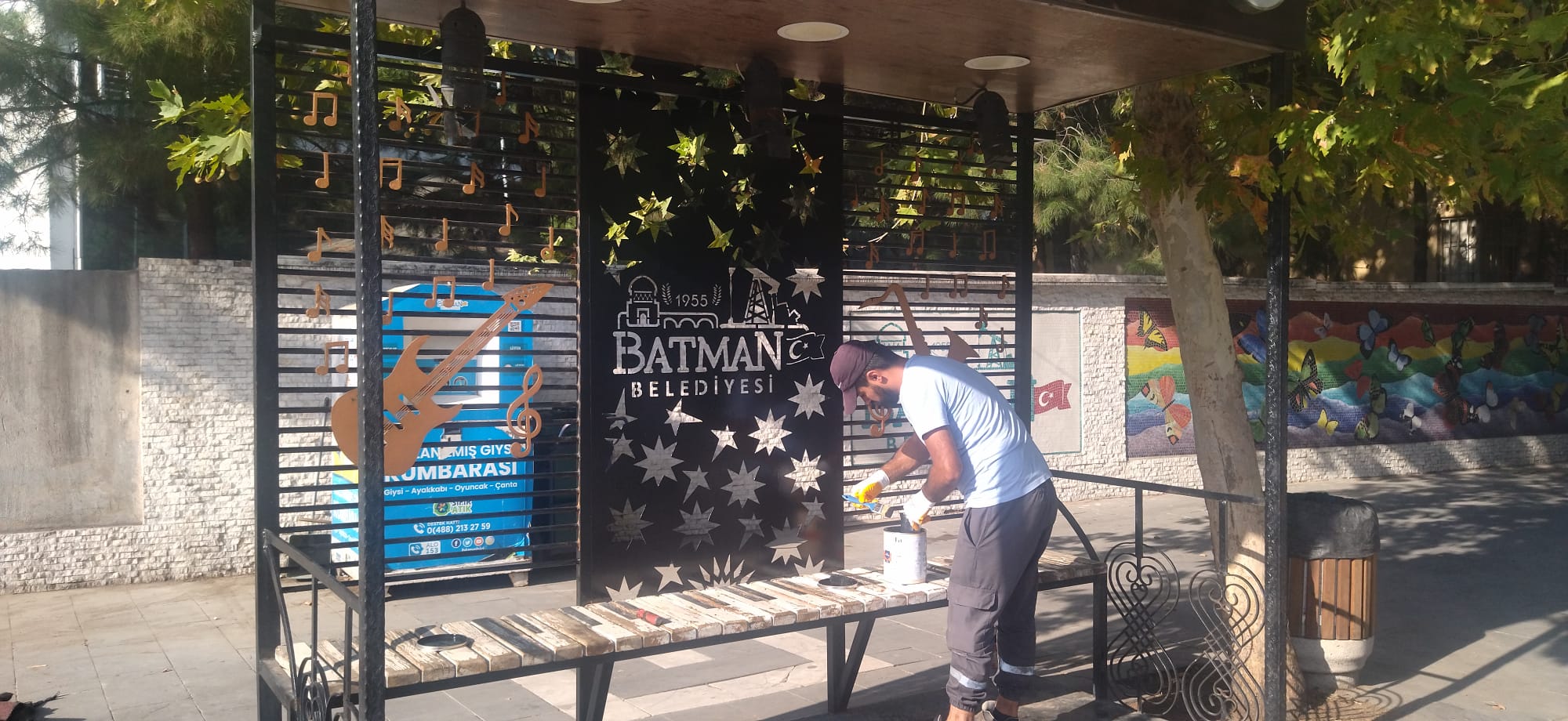 SANAT SOKAĞINDA BAKIM VE ONARIM ÇALIŞMASI