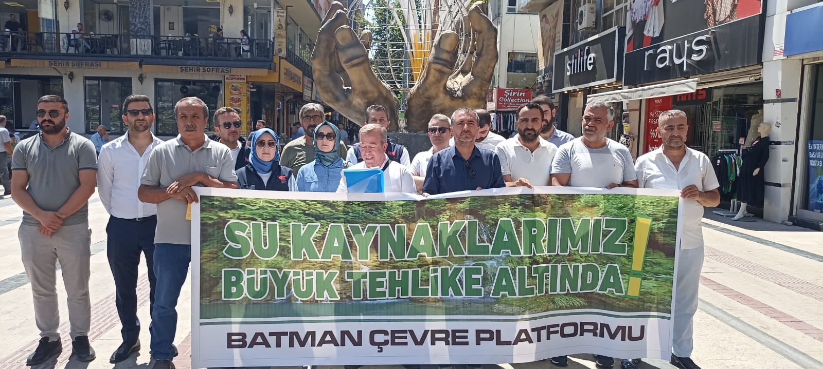 ‘’SU KAYNAKLARIMIZ BÜYÜK TEHDİT ALTINDA’’