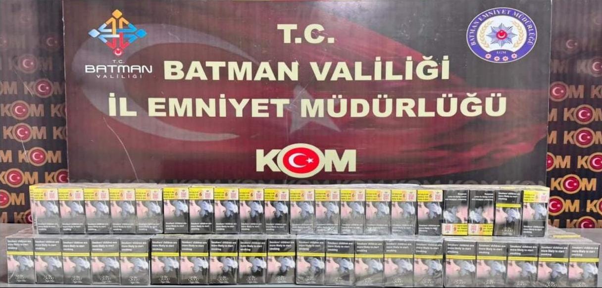 KAÇAK SİGARA OPERASYONU: 510 PAKET ELE GEÇİRİLDİ