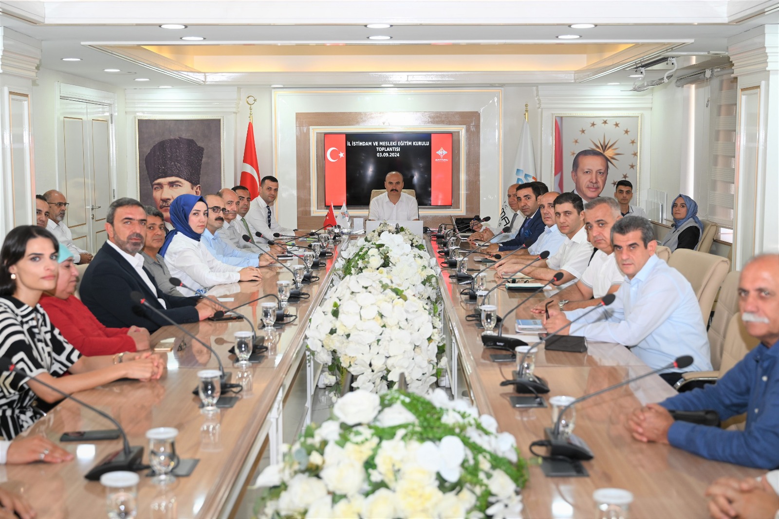 İL İSTİHDAM VE MESLEKİ EĞİTİM KURULU TOPLANTISI GERÇEKLEŞTİRİLDİ