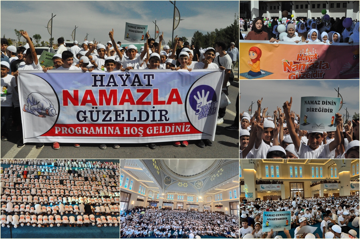 “HAYAT NAMAZLA GÜZELDİR” ETKİNLİĞİNİN FİNAL PROGRAMI YAPILDI