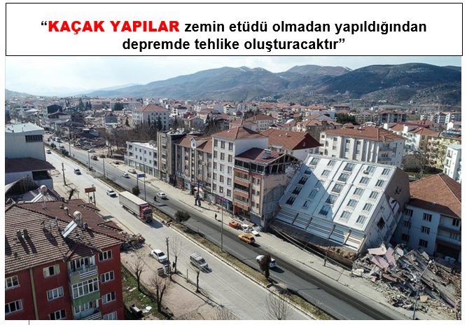 KAÇAK YAPILAŞMAYA KARŞI MÜCADELE