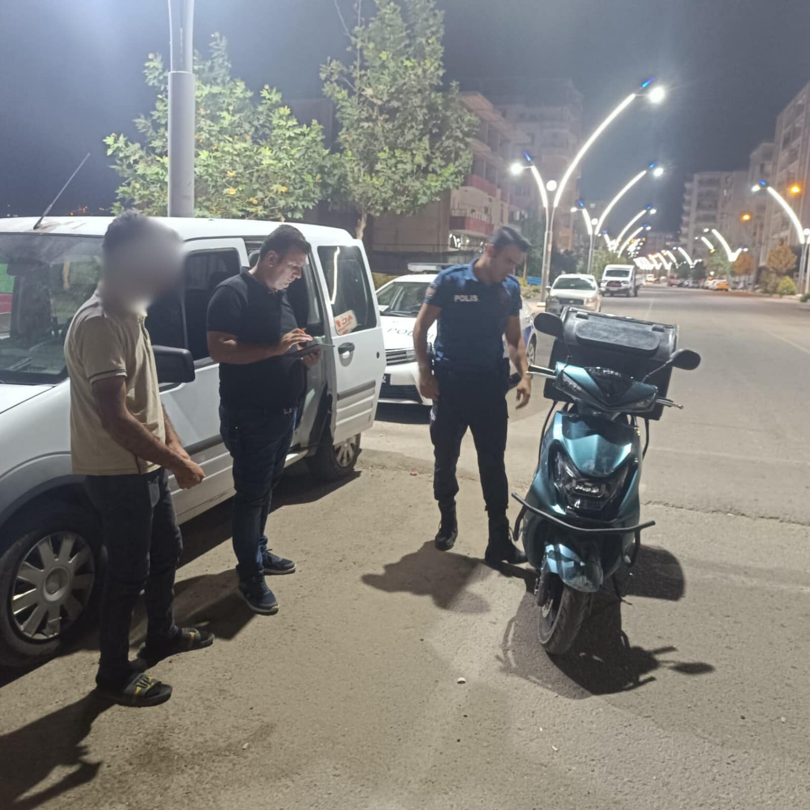 KOZLUK’TA MOTOSİKLET DENETİMİ