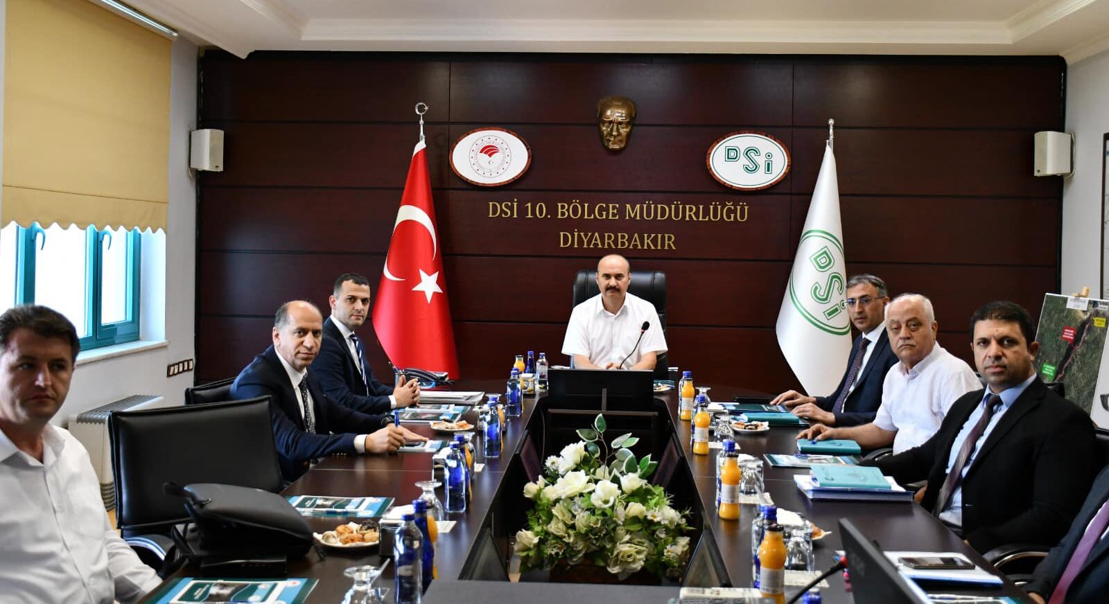 VALİ CANALP, DSİ PROJELERİNİ GÖRÜŞMEK ÜZERE TOPLANDI