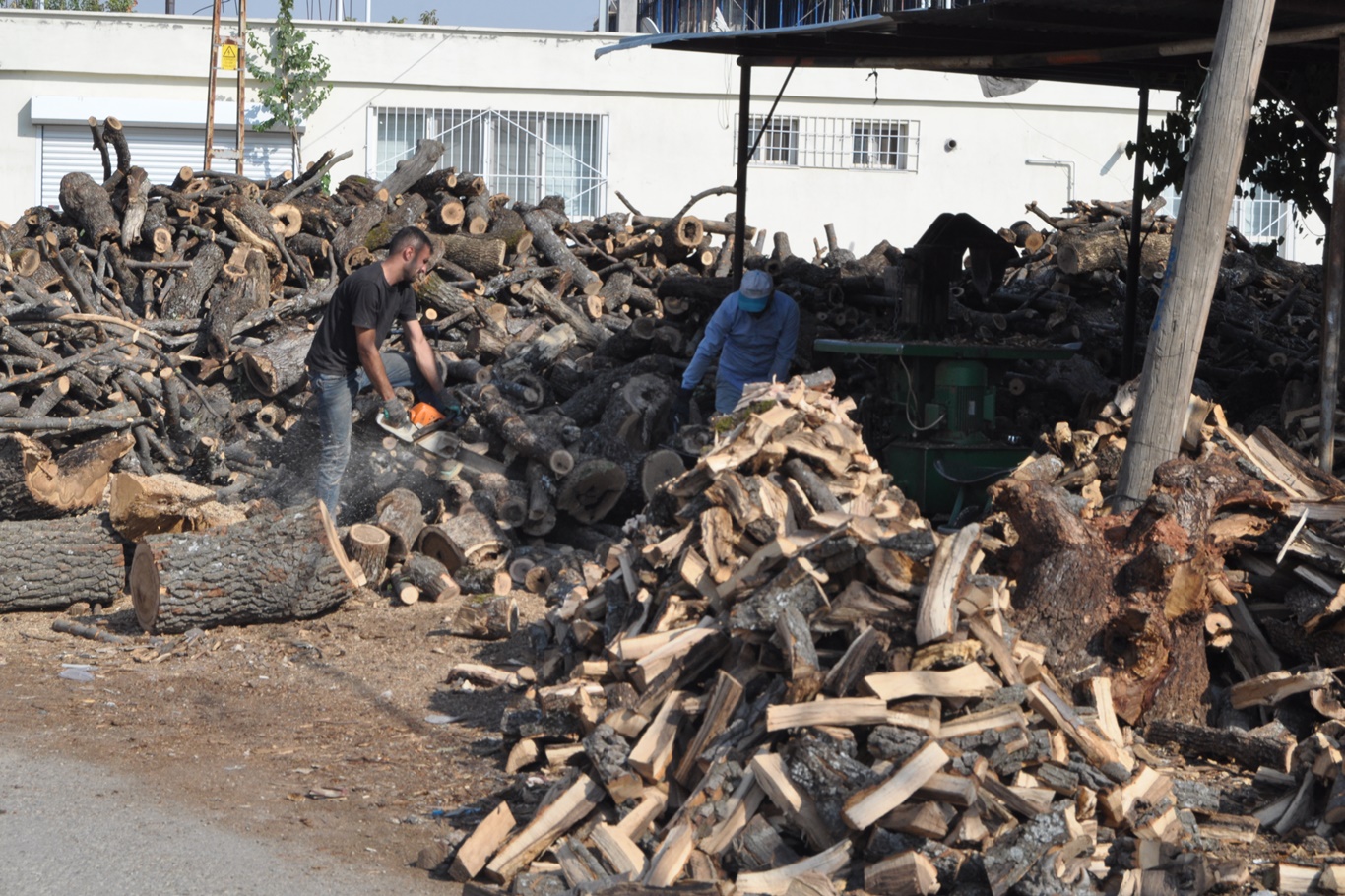 VATANDAŞLAR KIŞLIK ODUNLARINI ALMAYA BAŞLADI