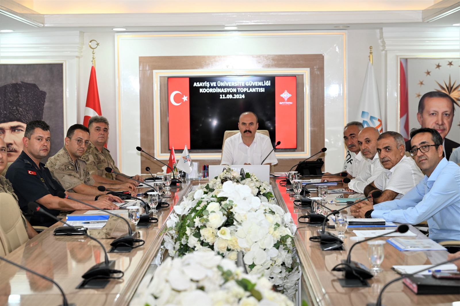 ÜNİVERSİTE GÜVENLİĞİ KOORDİNASYON TOPLANTISI YAPILDI