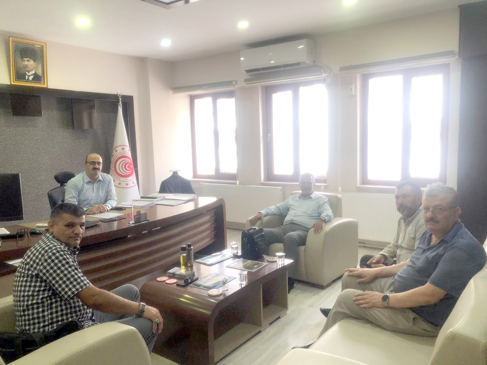 SAADET PARTİSİ’NDEN TİCARET İL MÜDÜRÜ’NE NEZAKET ZİYARETİ