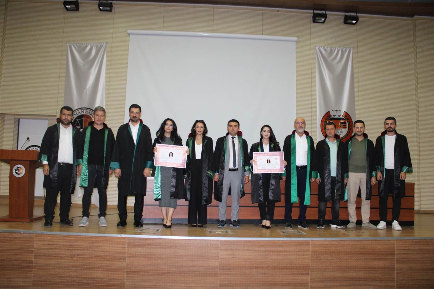 BATMAN BAROSU’NDA YENİ AVUKATLAR YEMİN ETTİ