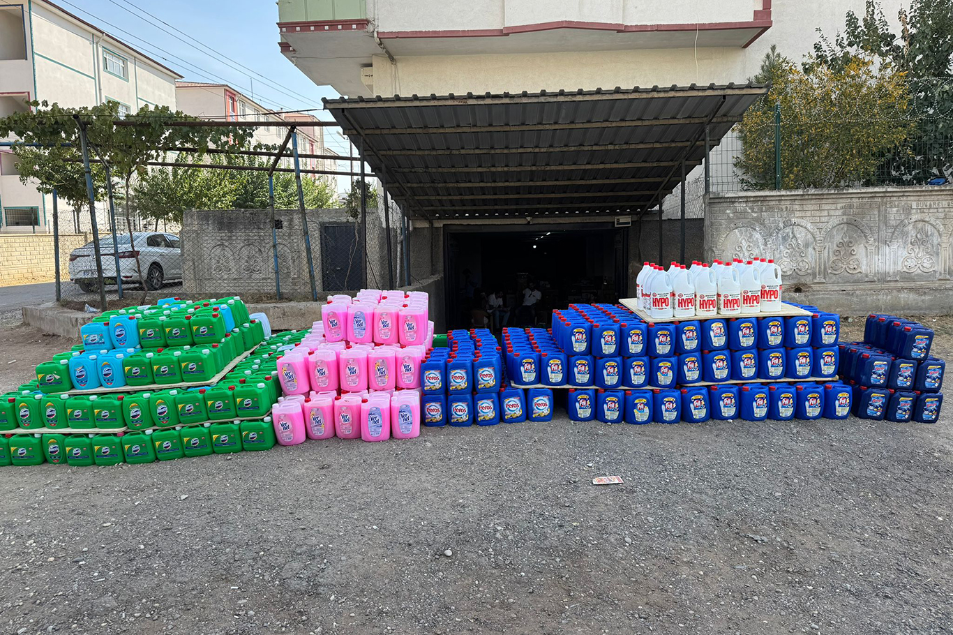 TONLARCA SAHTE TEMİZLİK MALZEMESİ ELE GEÇİRİLDİ