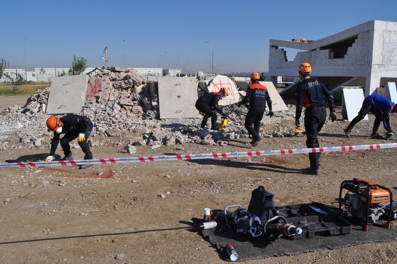 AFET TATBİKATI GERÇEKLEŞTİRİLDİ