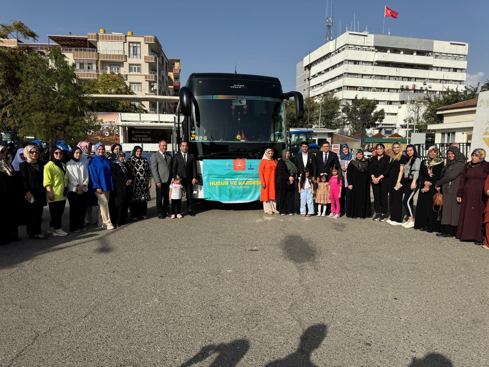 BATMAN’DAN ÇANAKKALE’YE HUZUR VE KARDEŞLİK BULUŞMASI