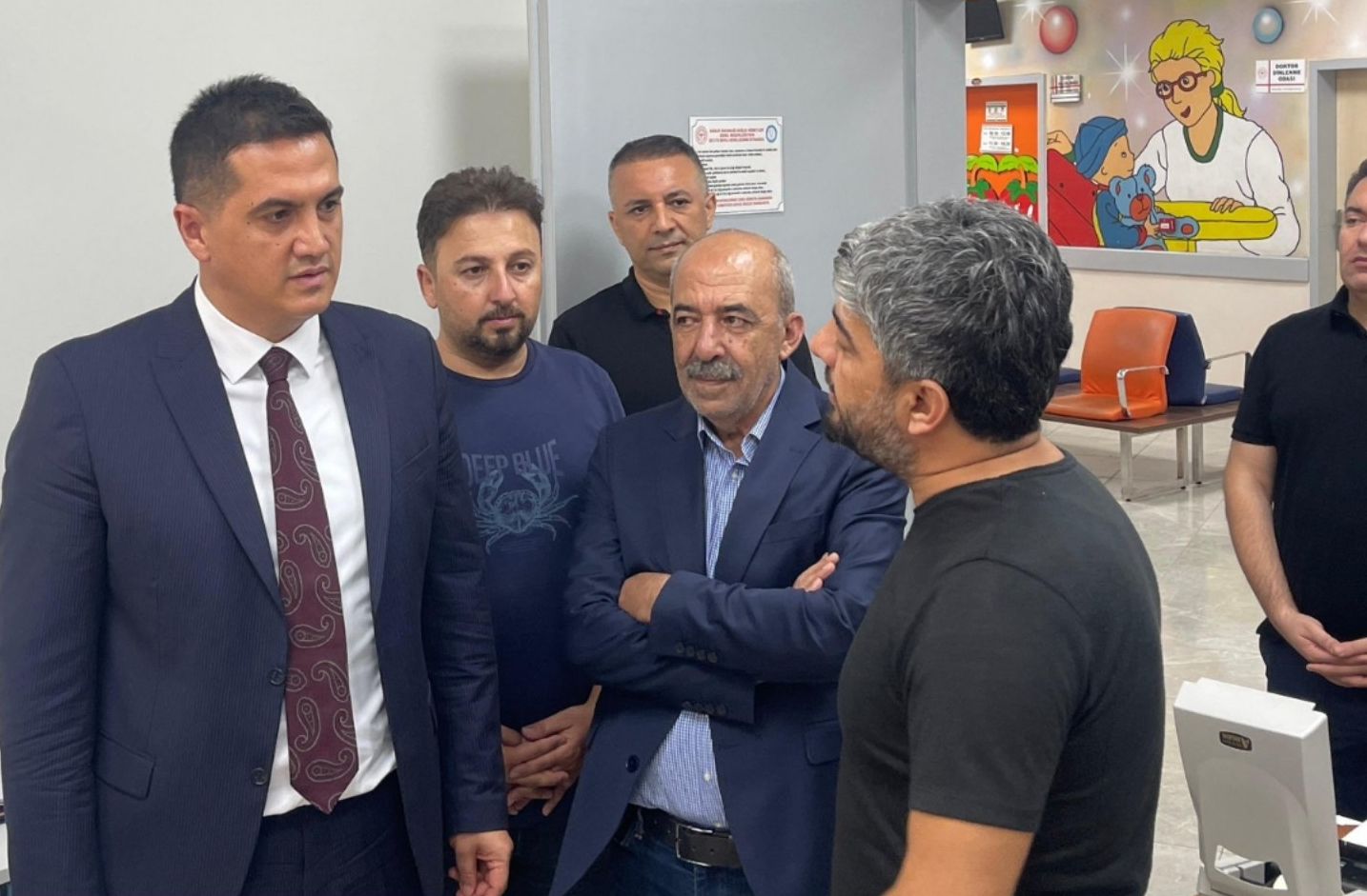 CANPOLAT, AĞIZ VE DİŞ SAĞLIĞI HASTANESİ’Nİ ZİYARET ETTİ