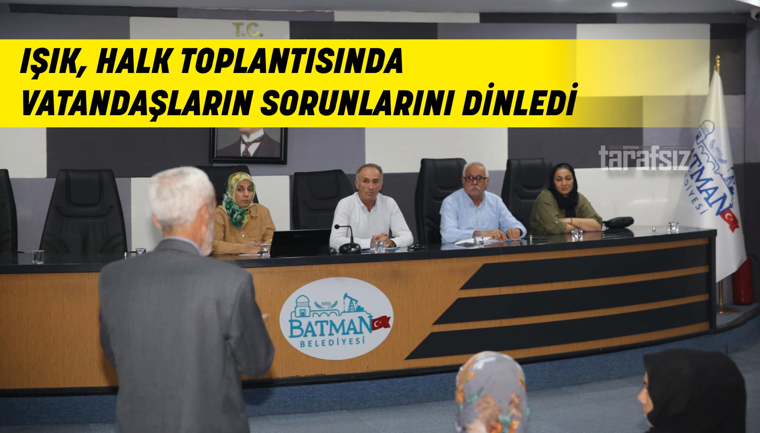 IŞIK, HALK TOPLANTISINDA VATANDAŞLARIN SORUNLARINI DİNLEDİ