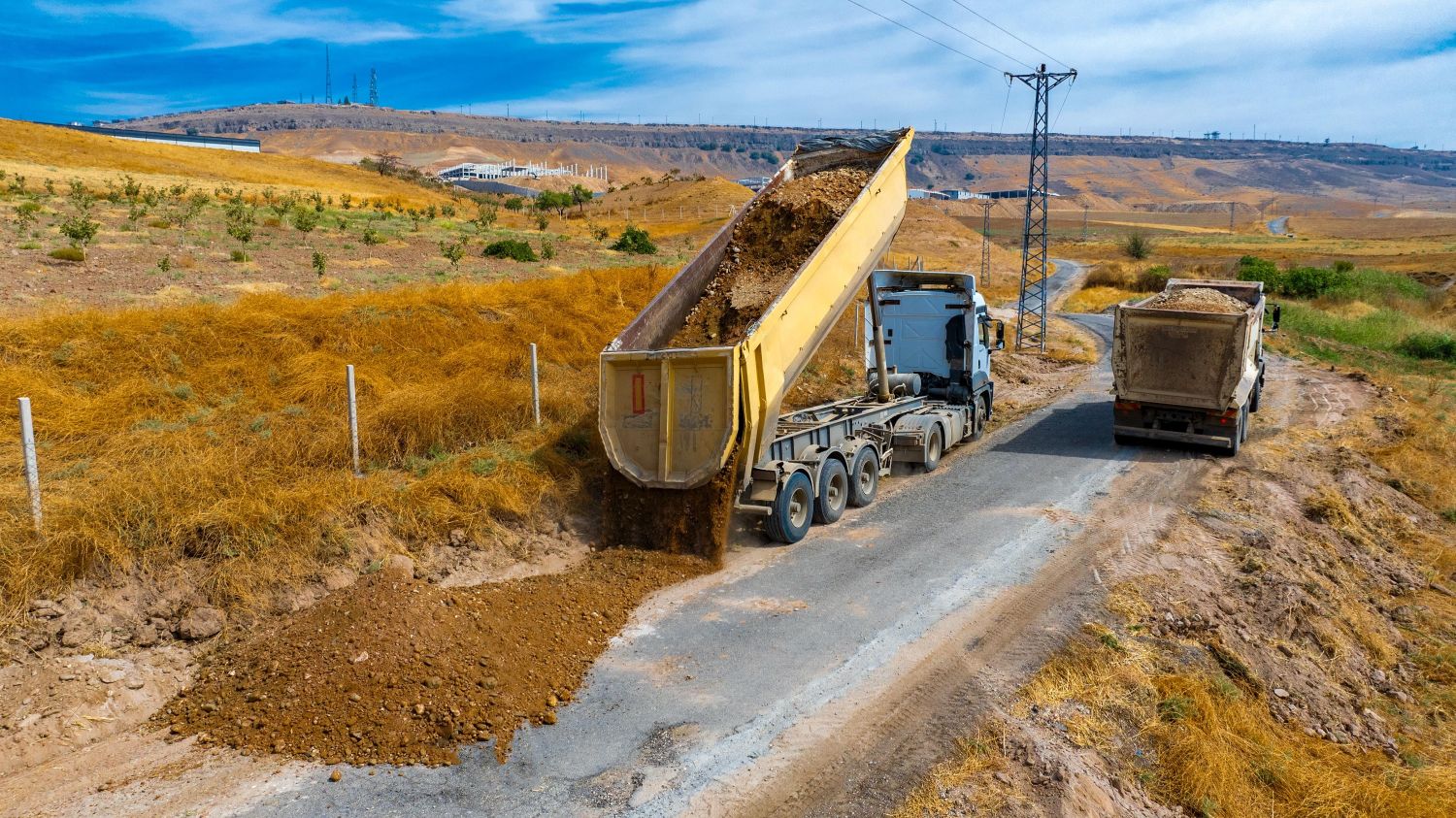 DANALI VE AYRANCI YOLU GENİŞLETİLDİ