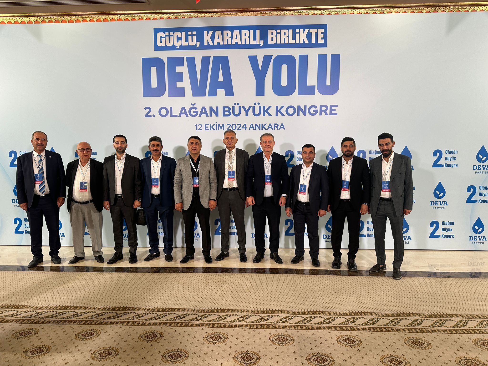 DEVA BATMAN HEYETİ 2. OLAĞAN BÜYÜK KONGREYE KATILDI