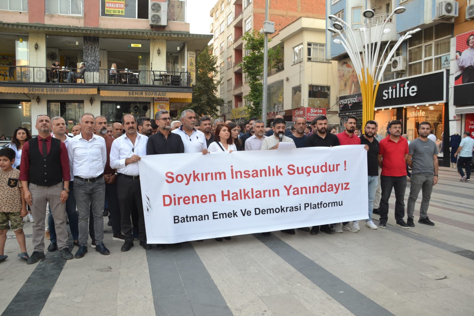 EMEK VE DEMOKRASİ PLATFORMU’NDAN İSRAİL’E SERT TEPKİ
