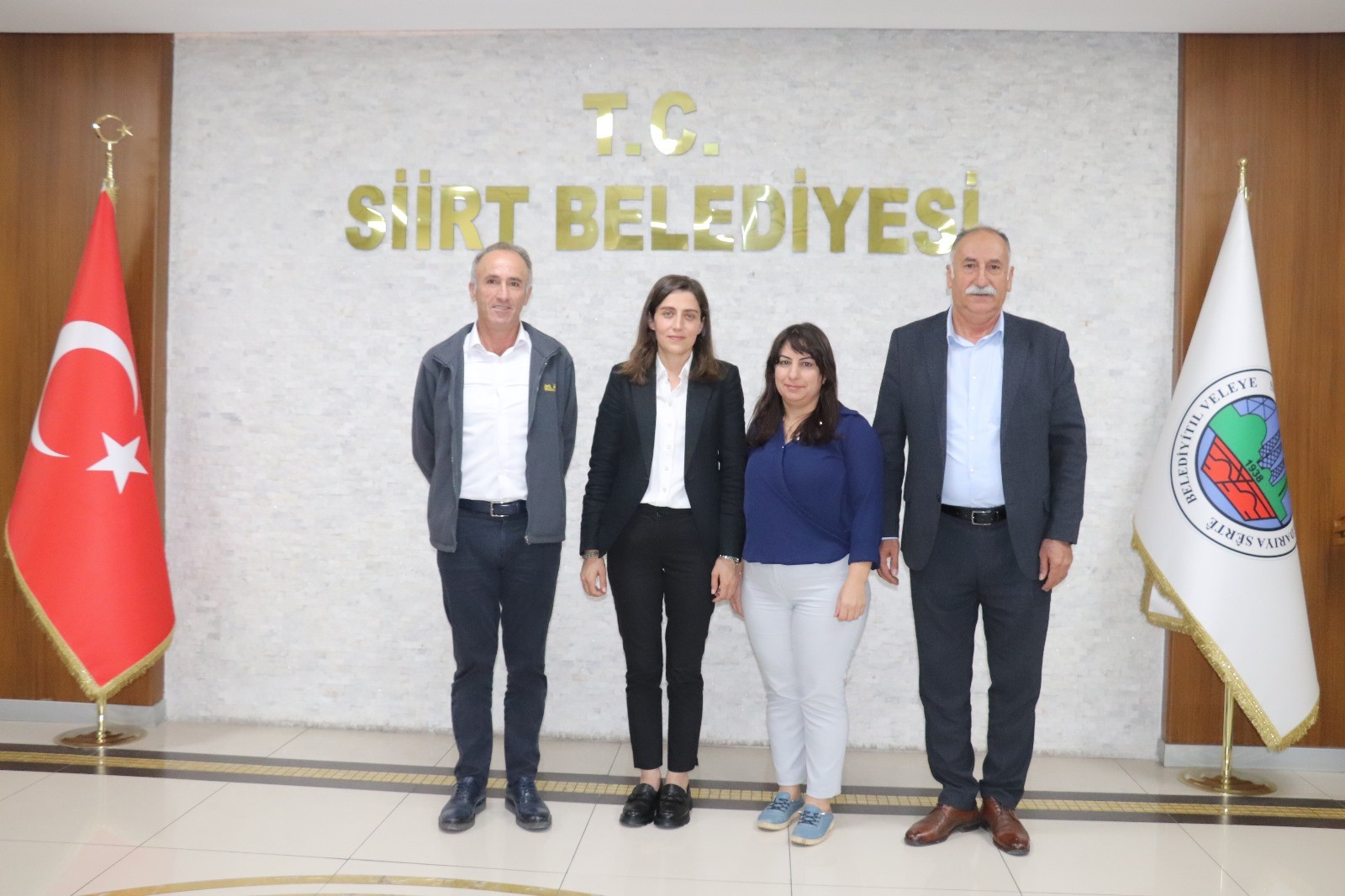 EŞBAŞKANLARDAN SİİRT BELEDİYESİ’NE ZİYARET