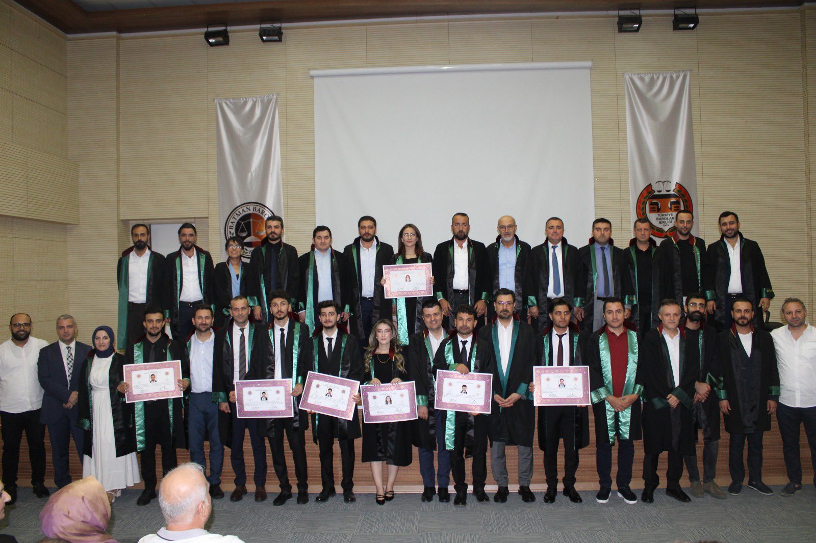 BATMAN BAROSU’NDA YEMİN TÖRENİ DÜZENLENDİ