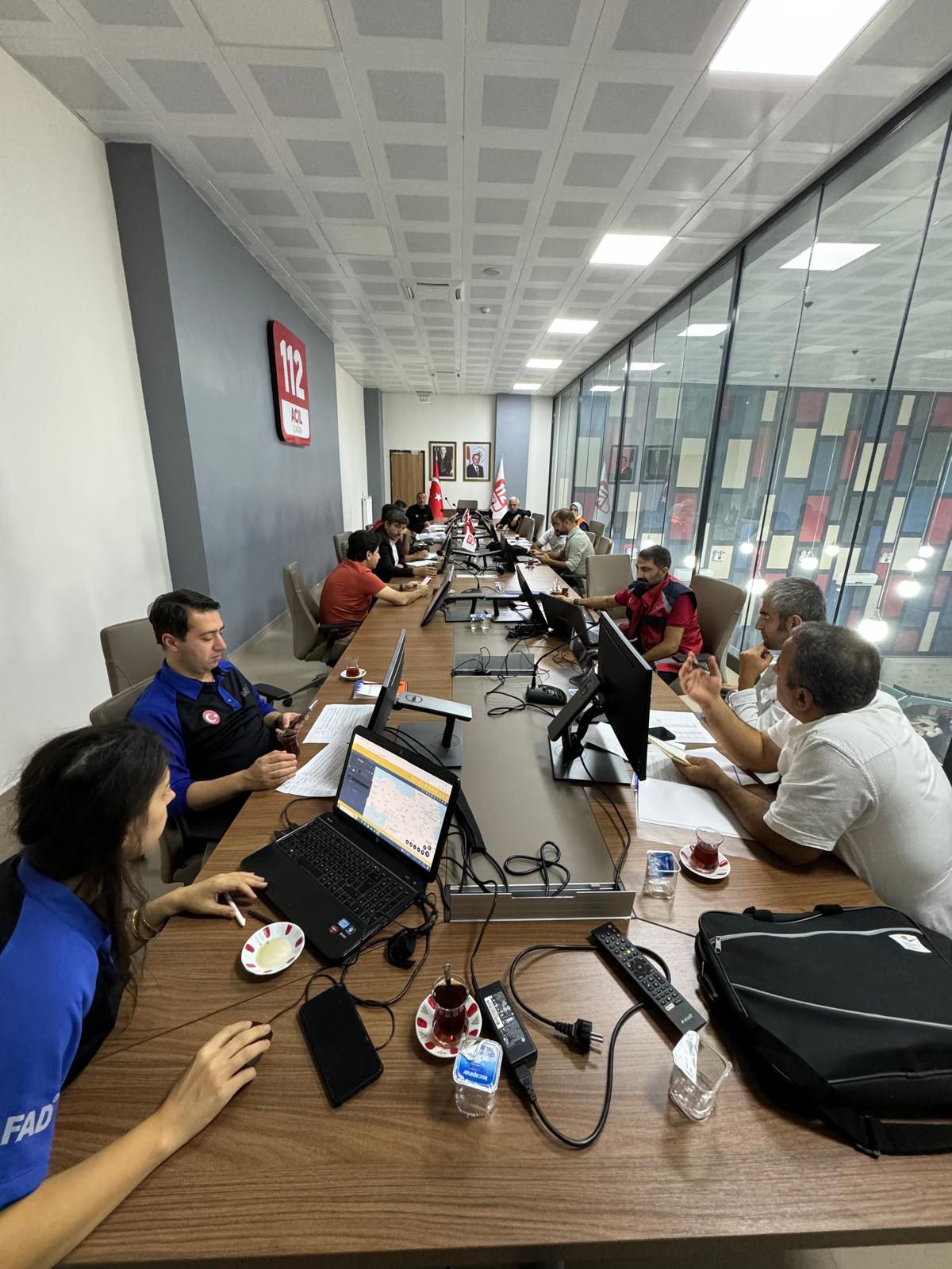 YEREL DÜZEY MASA BAŞI AYDES TATBİKATI GERÇEKLEŞTİRİLDİ