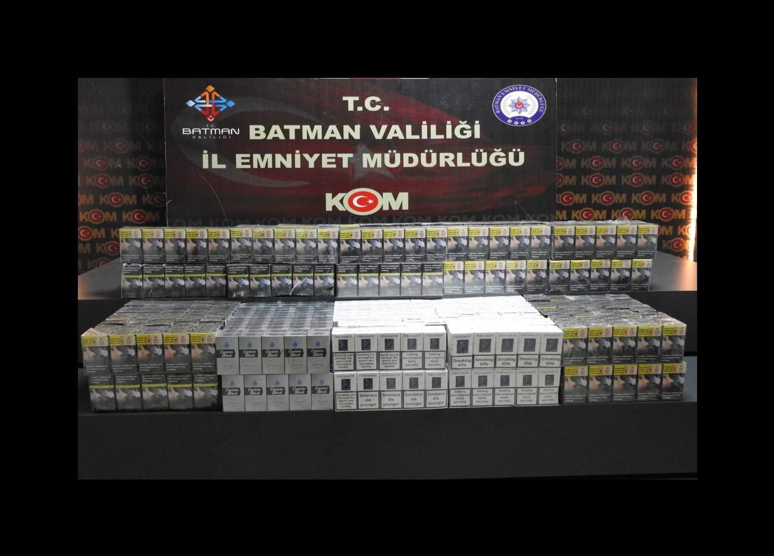 KAÇAK SİGARA OPERASYONU: 800 PAKET ELE GEÇİRİLDİ