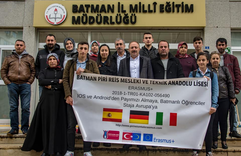 ERASMUS+ PROJELERİNE 50 BİN 560 AVRO DESTEK