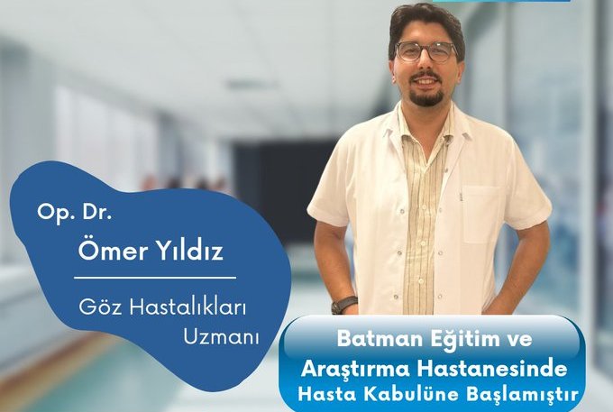 GÖZ SAĞLIĞI UZMANI GÖREVE BAŞLADI