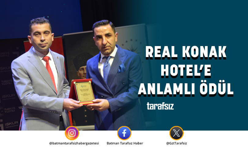 REAL KONAK HOTEL’E ANLAMLI ÖDÜL