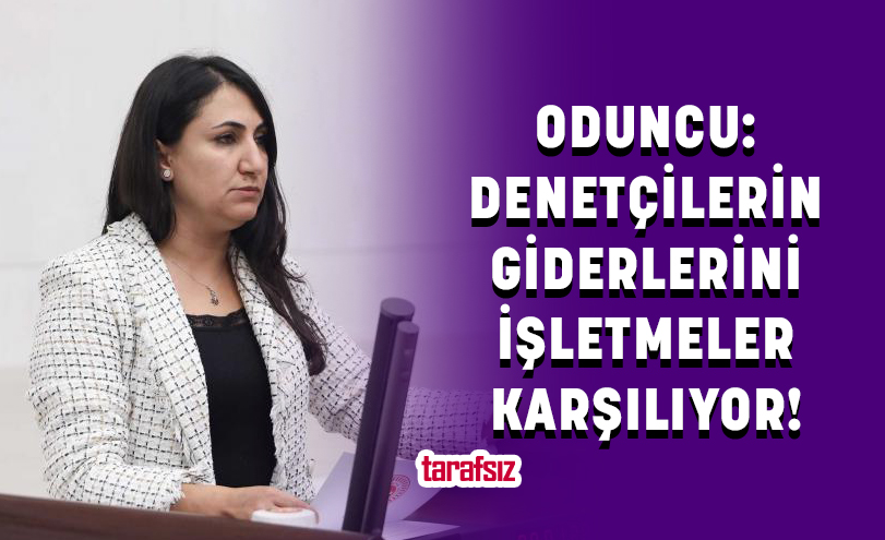 ODUNCU: DENETÇİLERİN GİDERLERİNİ İŞLETMELER KARŞILIYOR!