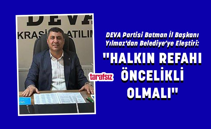 “HALKIN REFAHI ÖNCELİKLİ OLMALI”
