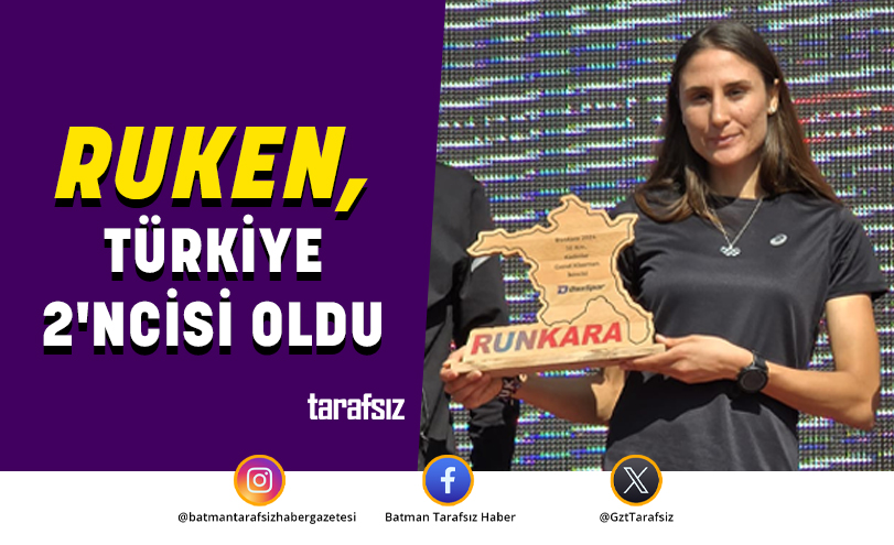 RUKEN, TÜRKİYE 2’NCİSİ OLDU