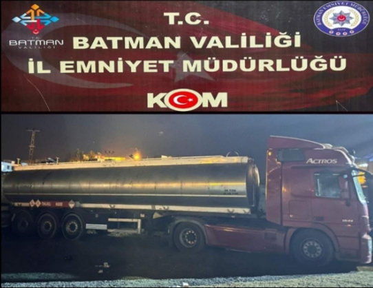 22 TON KAÇAK KARIŞIMLI AKARYAKIT ELE GEÇİRİLDİ