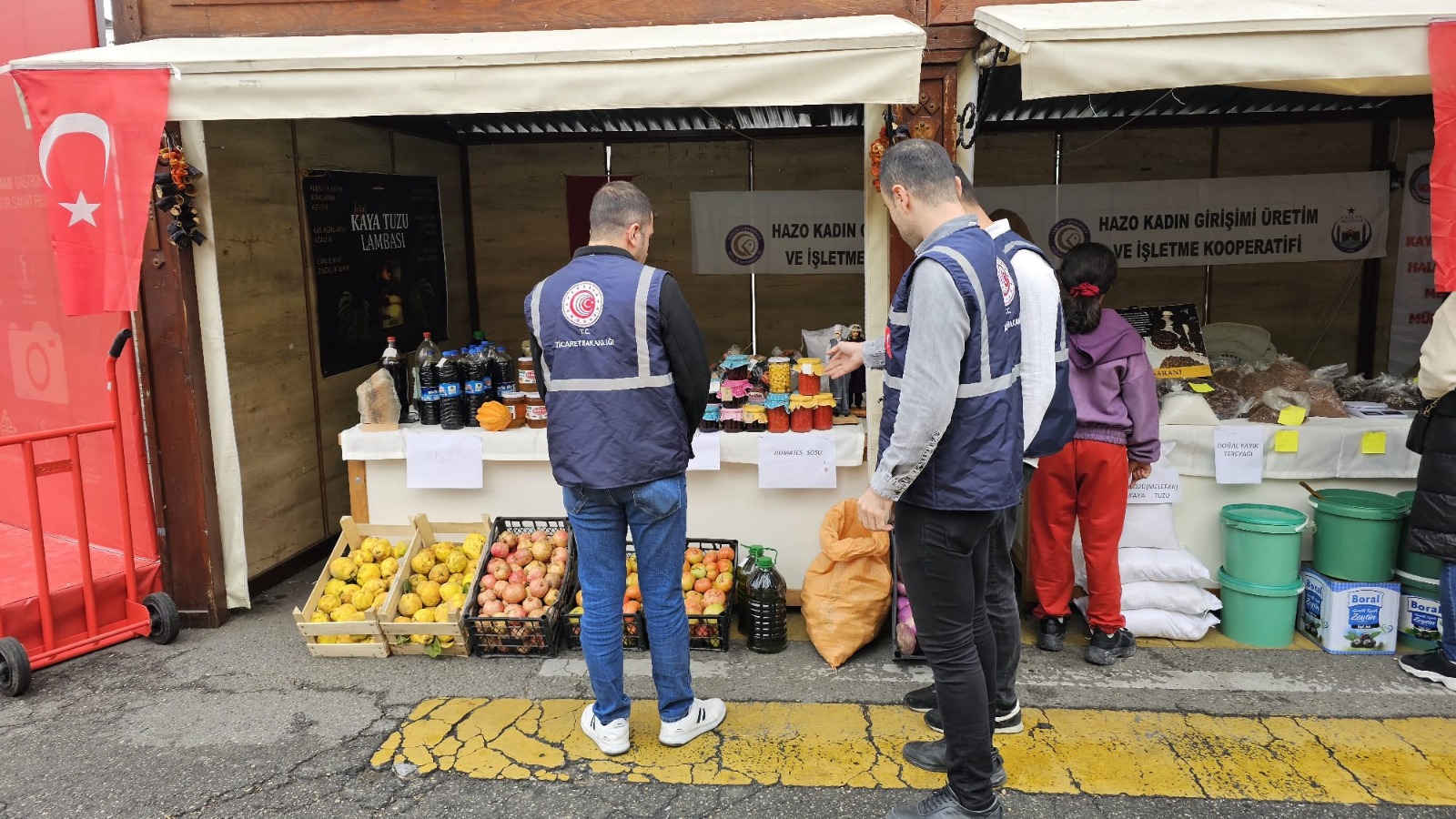 GASTRONOMİ FESTİVALİ’NDE FİYAT ETİKETİ DENETİMİ YAPILDI