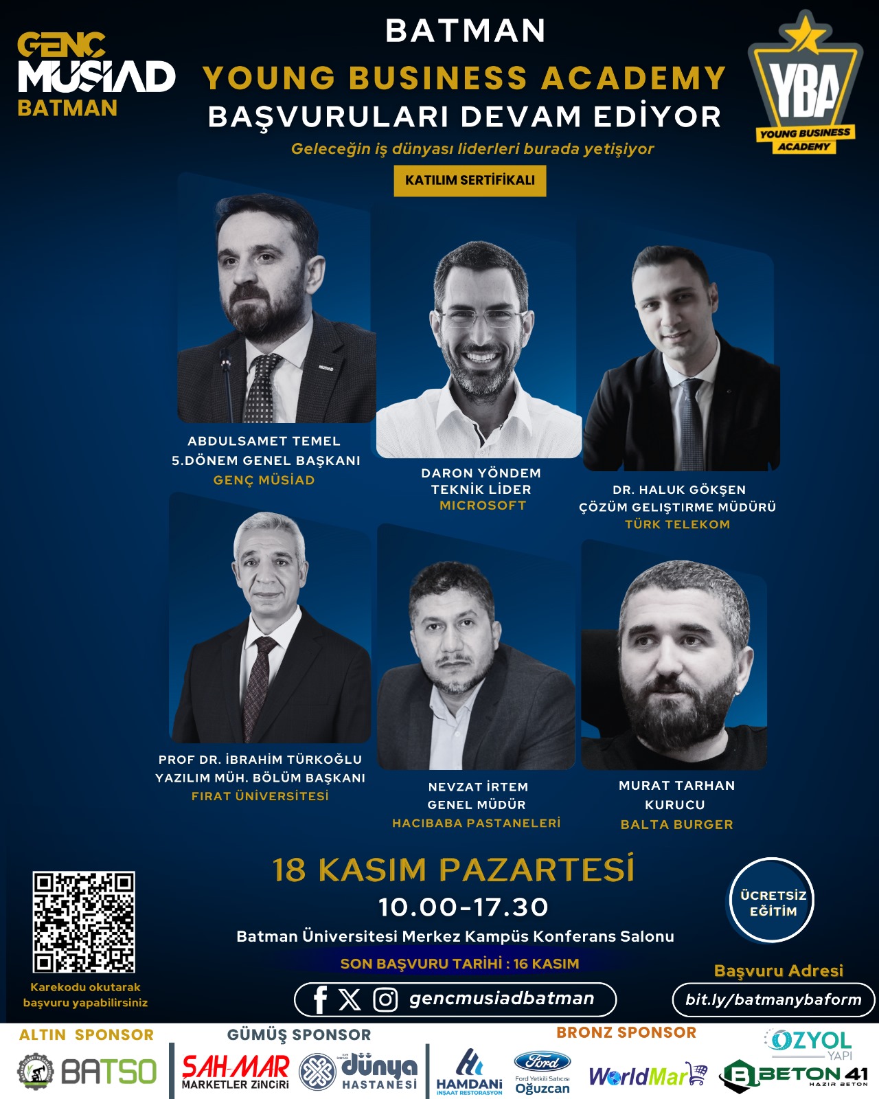 GENÇ MÜSİAD BATMAN’DA YBA ETKİNLİĞİ DÜZENLİYOR