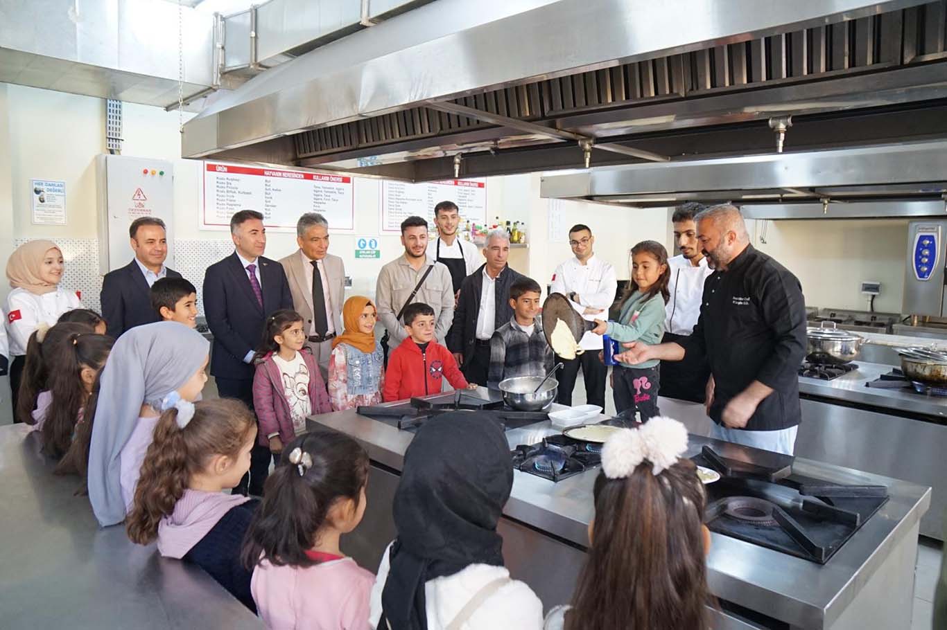 Hasankeyfli Öğrenciler aşçılık deneyimi kazandı