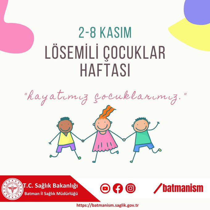 İL SAĞLIK MÜDÜRLÜĞÜ’NDEN LÖSEMİ UYARISI