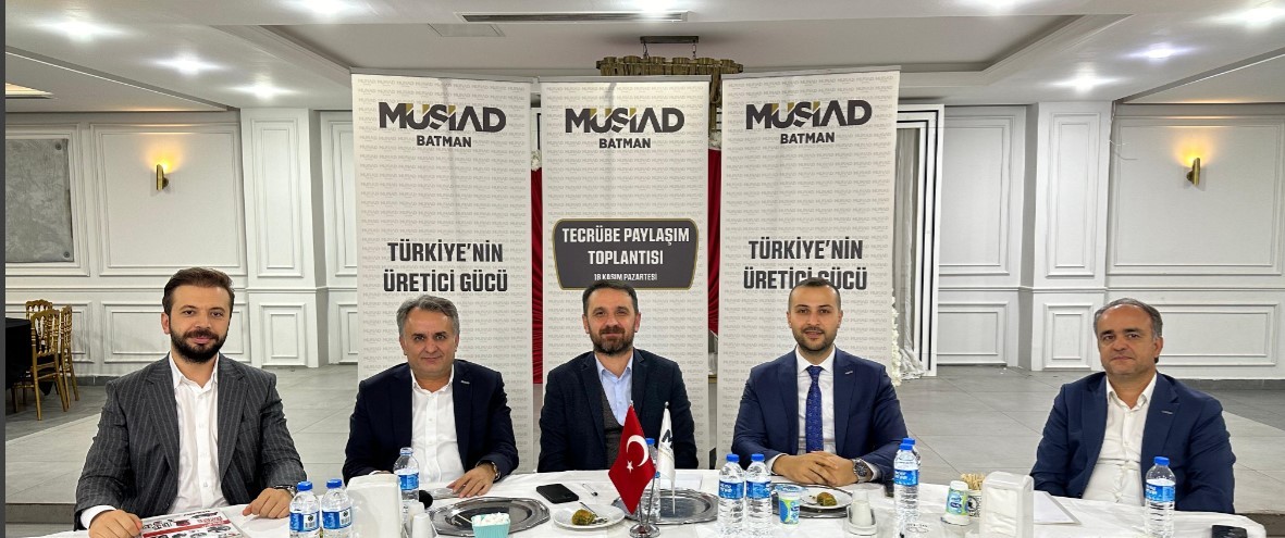 MÜSİAD, TECRÜBE PAYLAŞIMI TOPLANTISI DÜZENLEDİ
