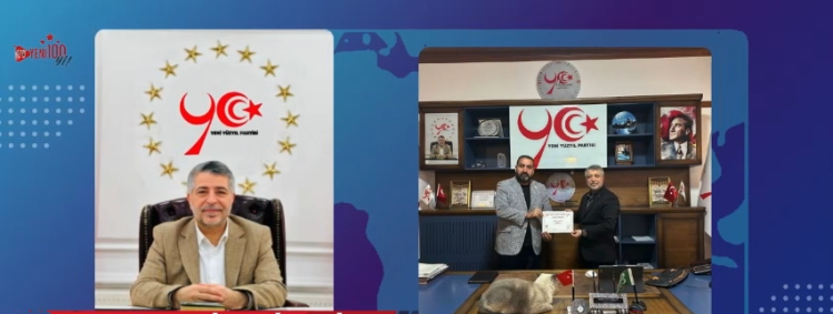 AHMET İSPİRLİ, YENİ YÜZYIL PARTİSİ ANKARA İL BAŞKANLIĞI’NA ATANDI