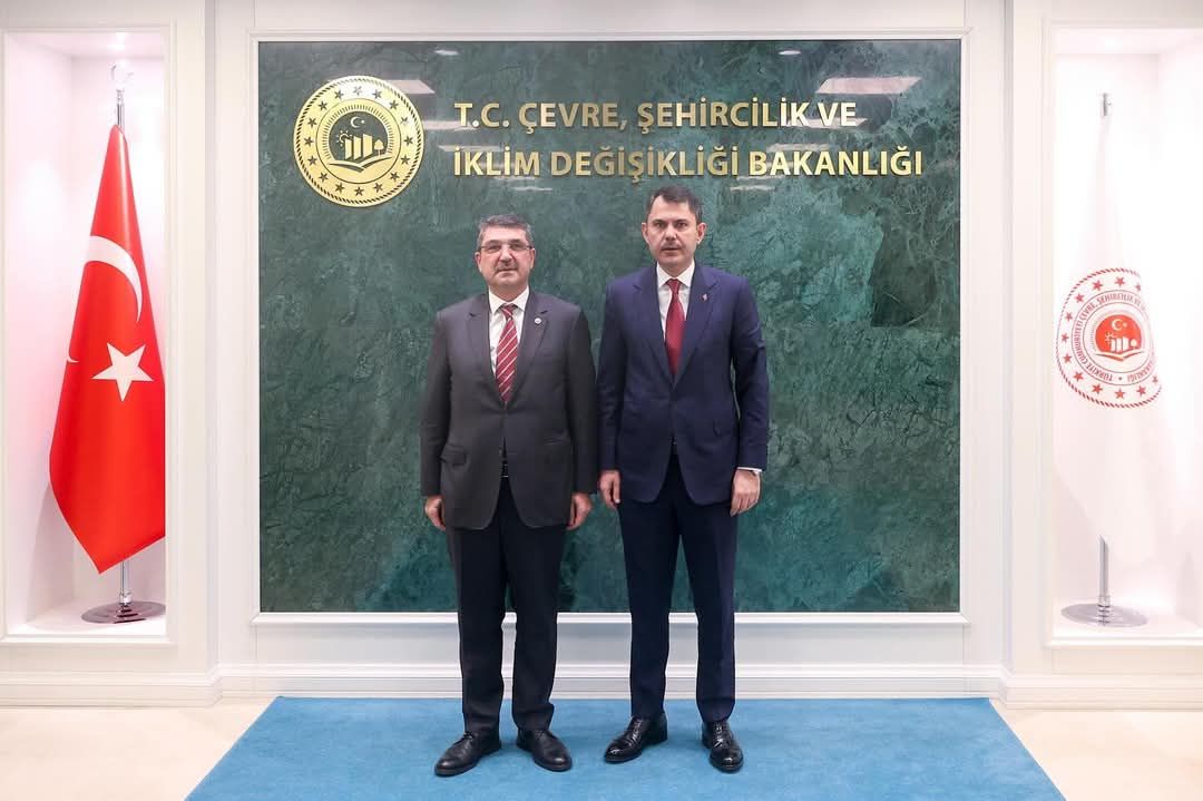 Nasıroğlu, Bakan Murat Kurum ziyaret etti