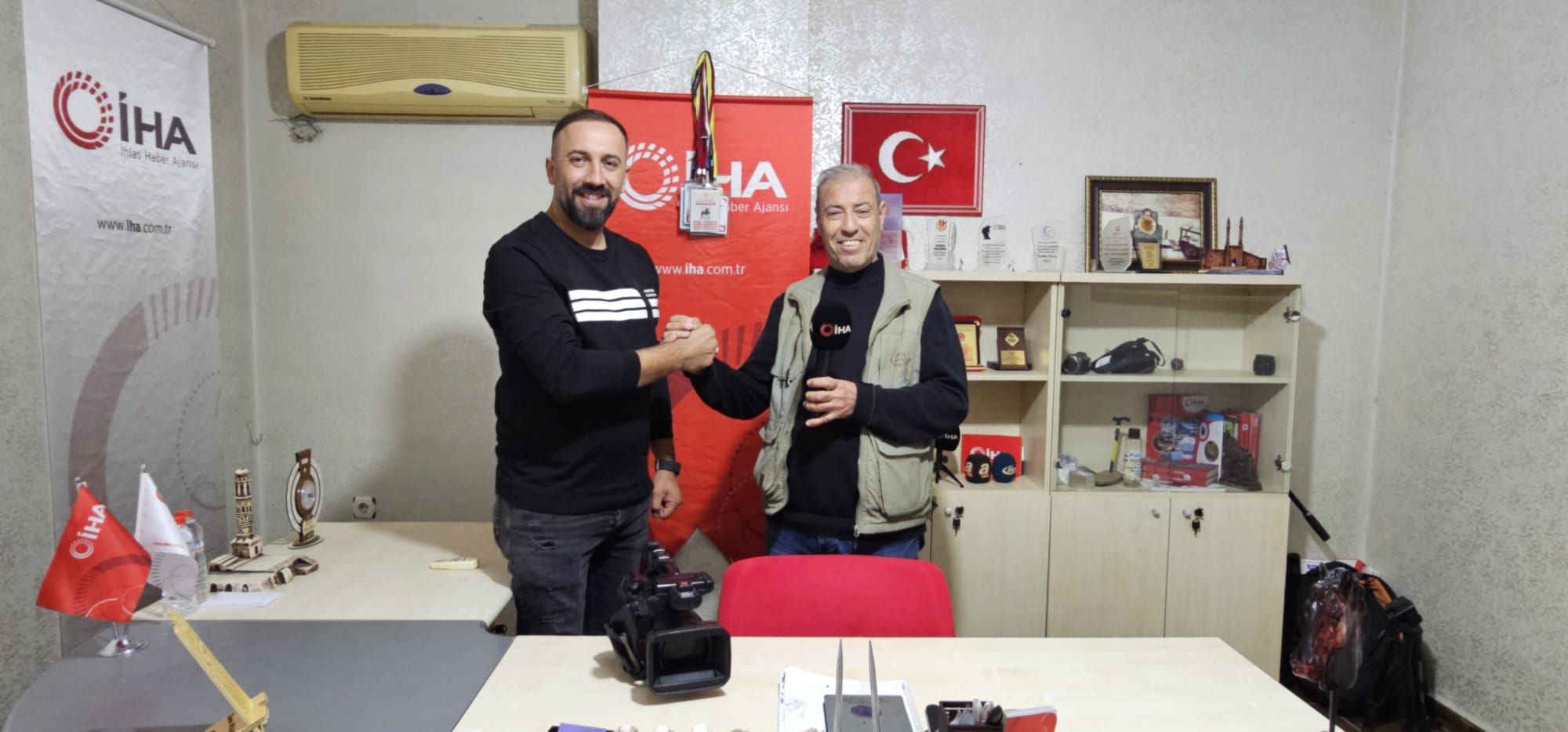 ŞEHMUS USTABAŞI İHA MUHABİRİ OLDU