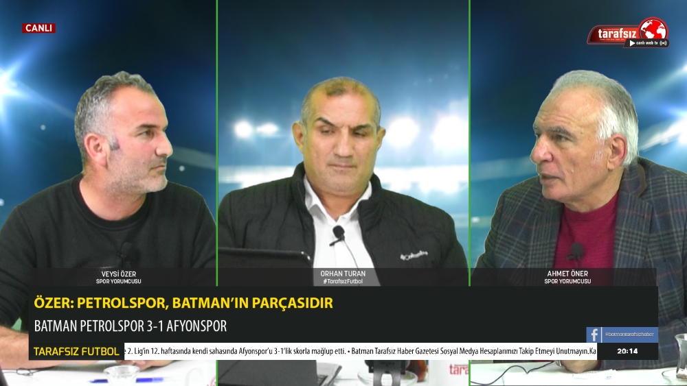 Tarafsız Futbol | Orhan TURAN, Veysi ÖZER, Ahmet ÖNER