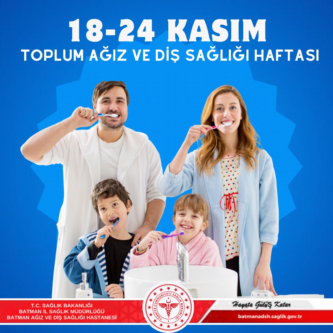 TOPLUM AĞIZ VE DİŞ SAĞLIĞI HAFTASI’NDA FARKINDALIK ÇAĞRISI