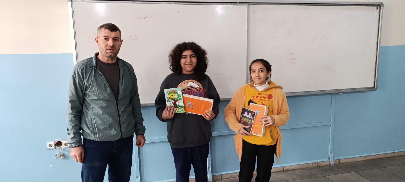 Tügva Kitap Kurdu yarışması hediyeleri dağıtıldı