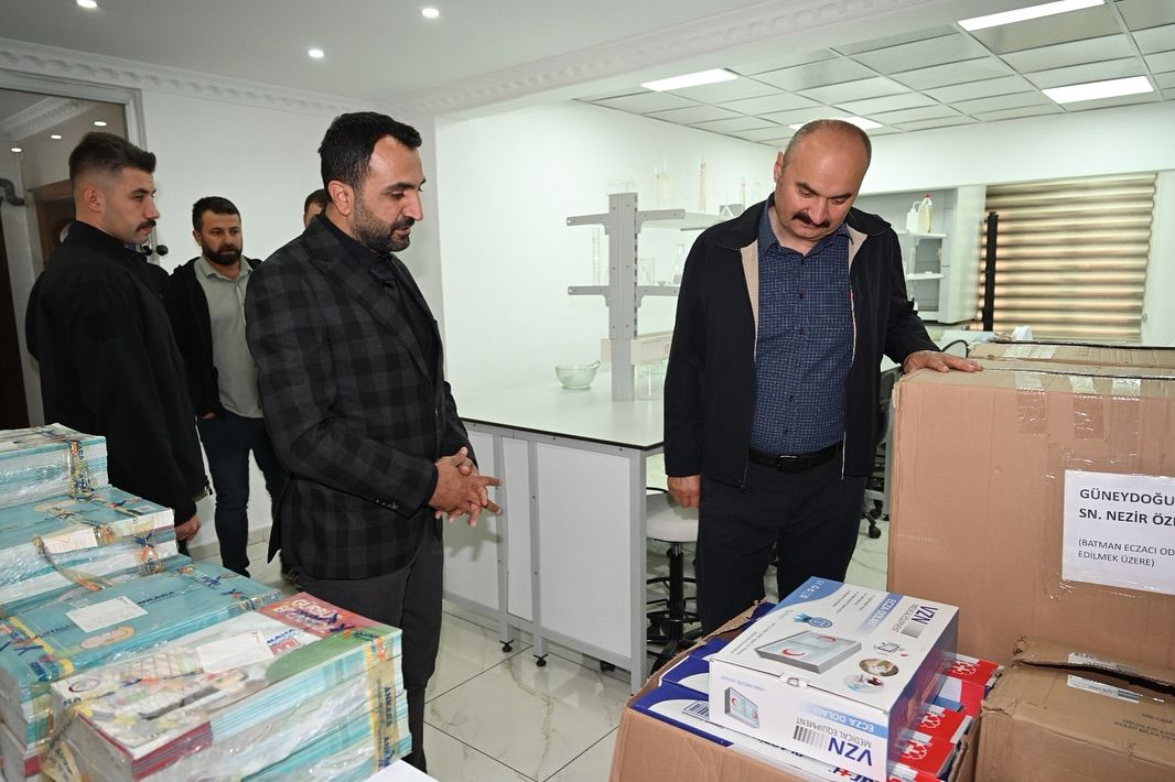 VALİ CANALP, ECZACILAR ODASI’NI ZİYARET ETTİ